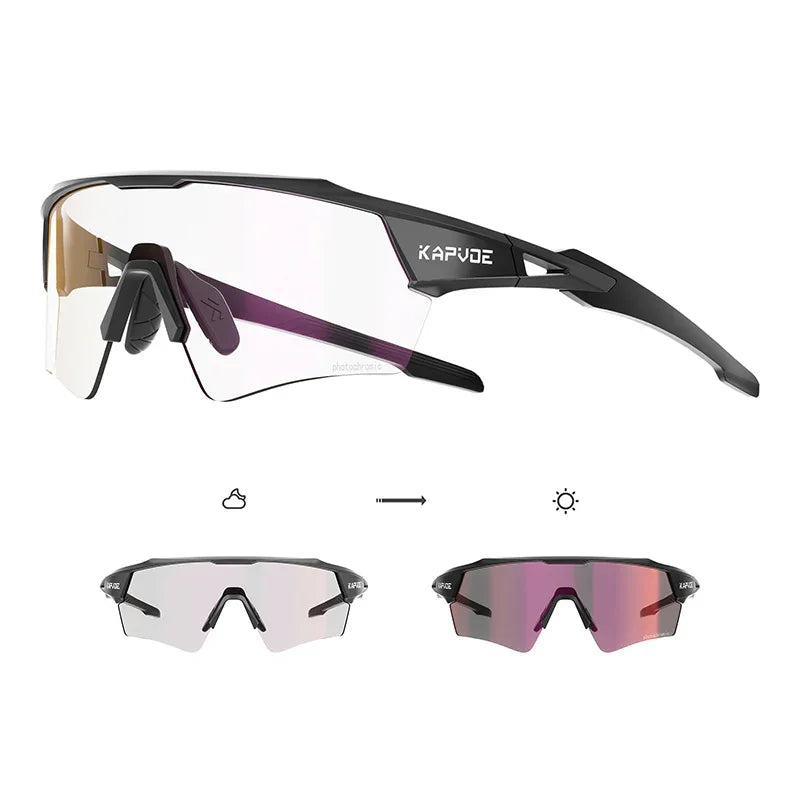 DREAMCHASER WINGS PHOTOCHROMIC SHADOWLESS SUNGLASSES - KAPVOE - Cobbled Climbs
