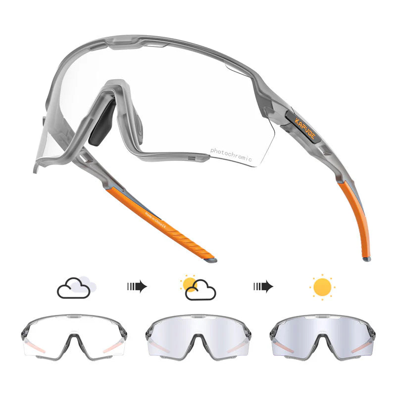 X170 PHOTOCHROMIC SUNGLASSES – KAPVOE premium cycling Sunglasses in India from Cobbled Climbs