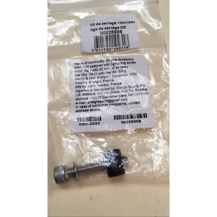 T20 SEATPOST THUMBSCREW WITH BARREL - Look - Cobbled Climbs