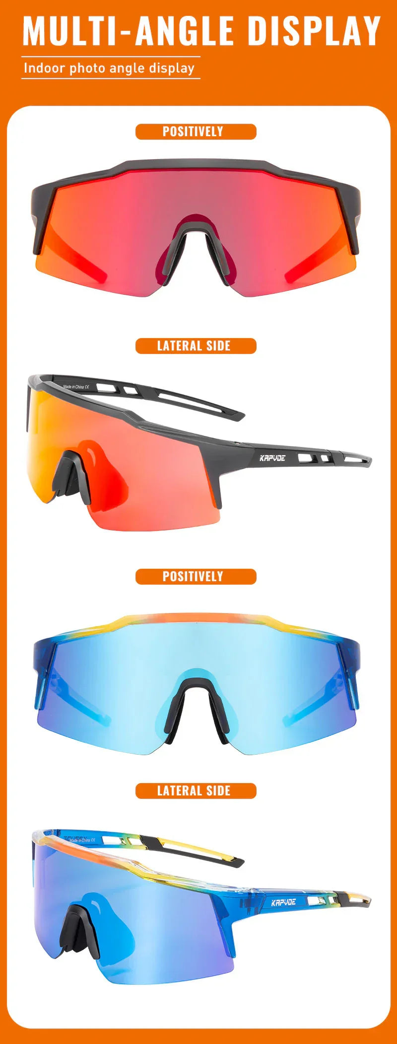 K9028 Kids Sunglasses - KAPVOE - Cobbled Climbs