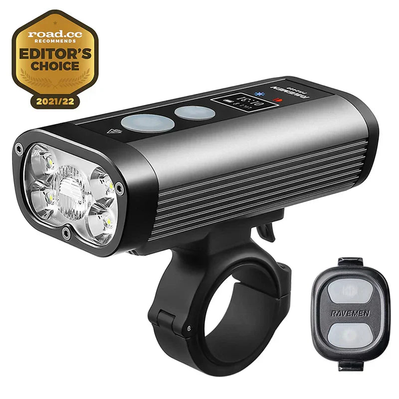 PR2400 FRONT LIGHT - Ravemen - Cobbled Climbs