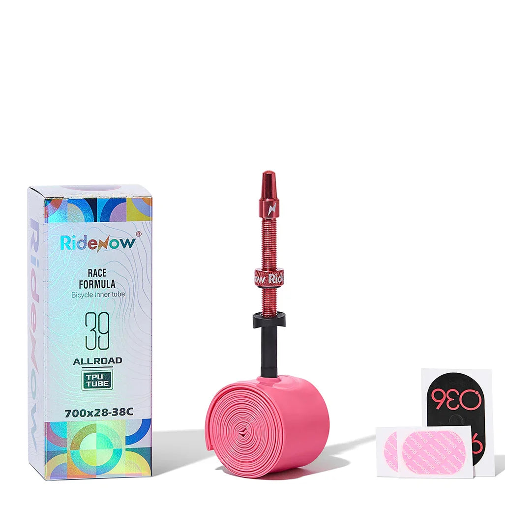 LIGHT TPU PRESTA TUBE ALUMINIUM VALVE 700X28-38C - RideNow - Cobbled Climbs