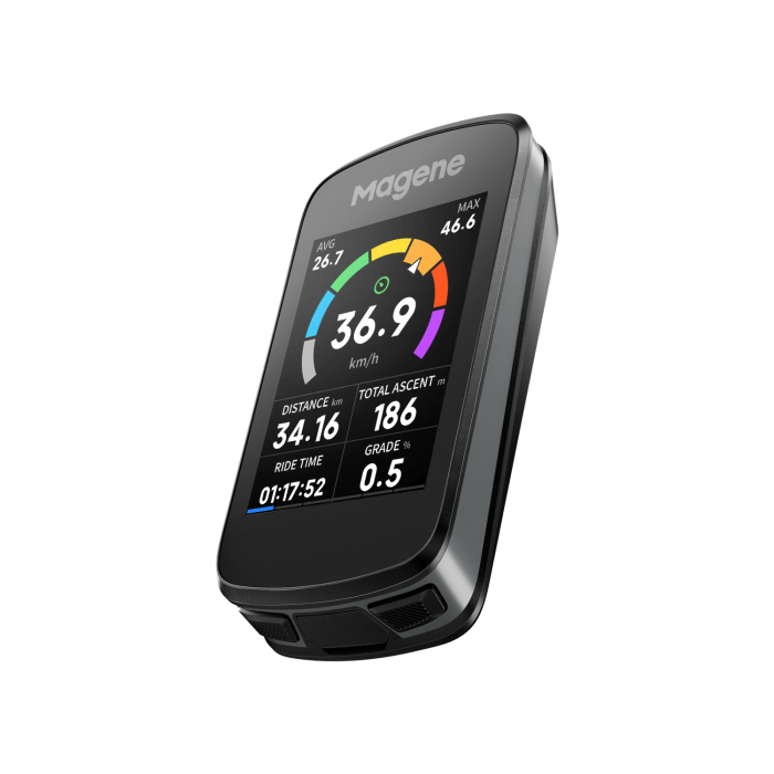 C606 V2 PRO Bike Computer - Magene - Cobbled Climbs