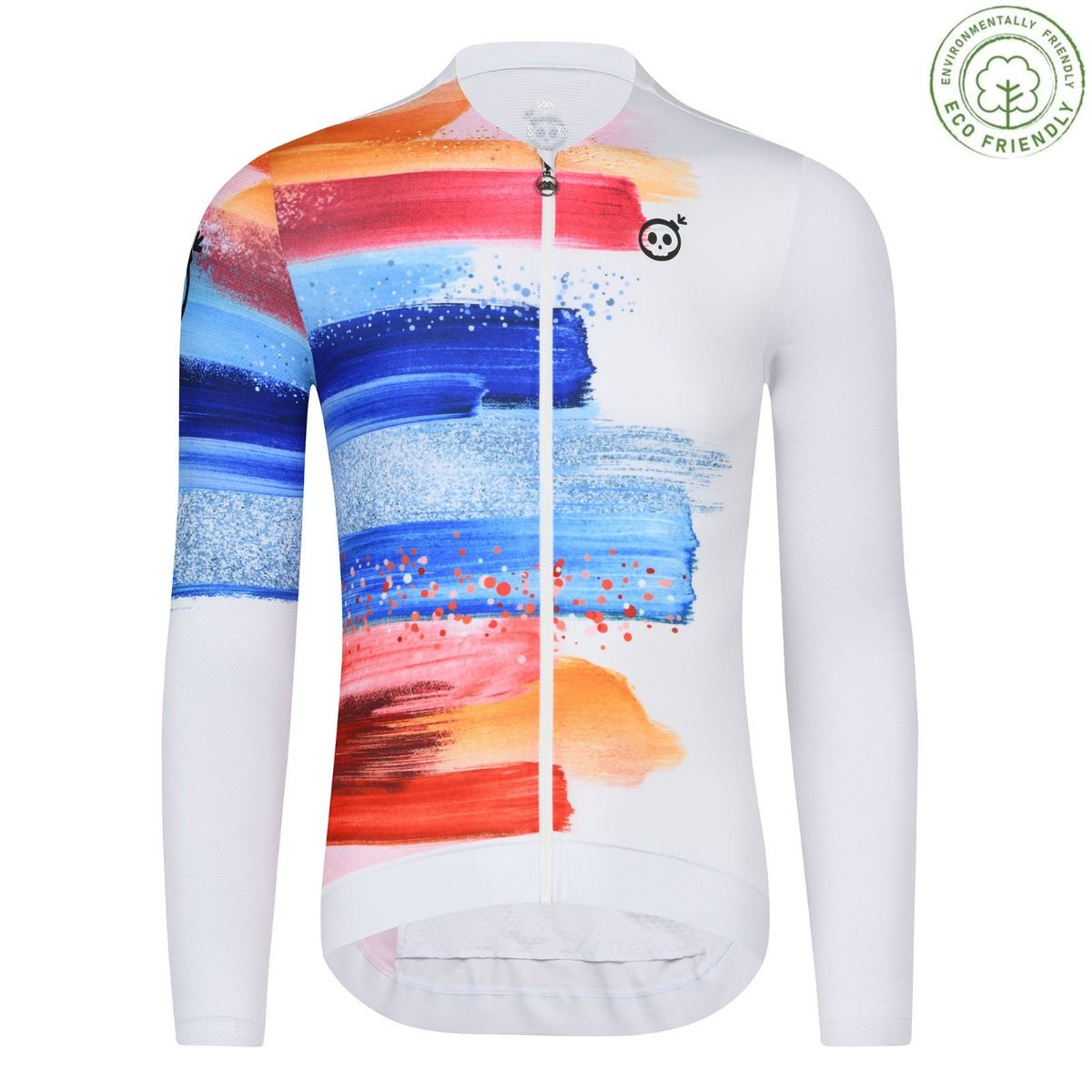 Summer Paint Brush Mens Long Sleeve Jersey