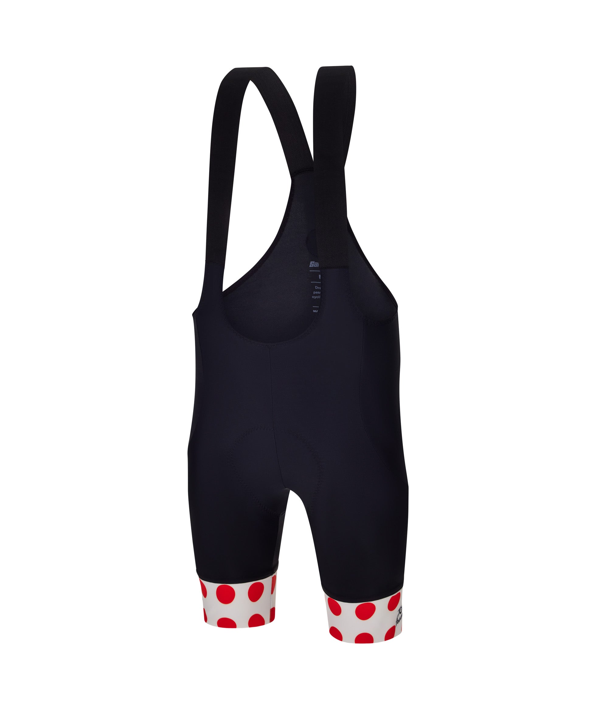 TOUR DE FRANCE POLKA DOT JERSEY BIB SHORTS – Santini premium cycling Bib Shorts in India from Cobbled Climbs