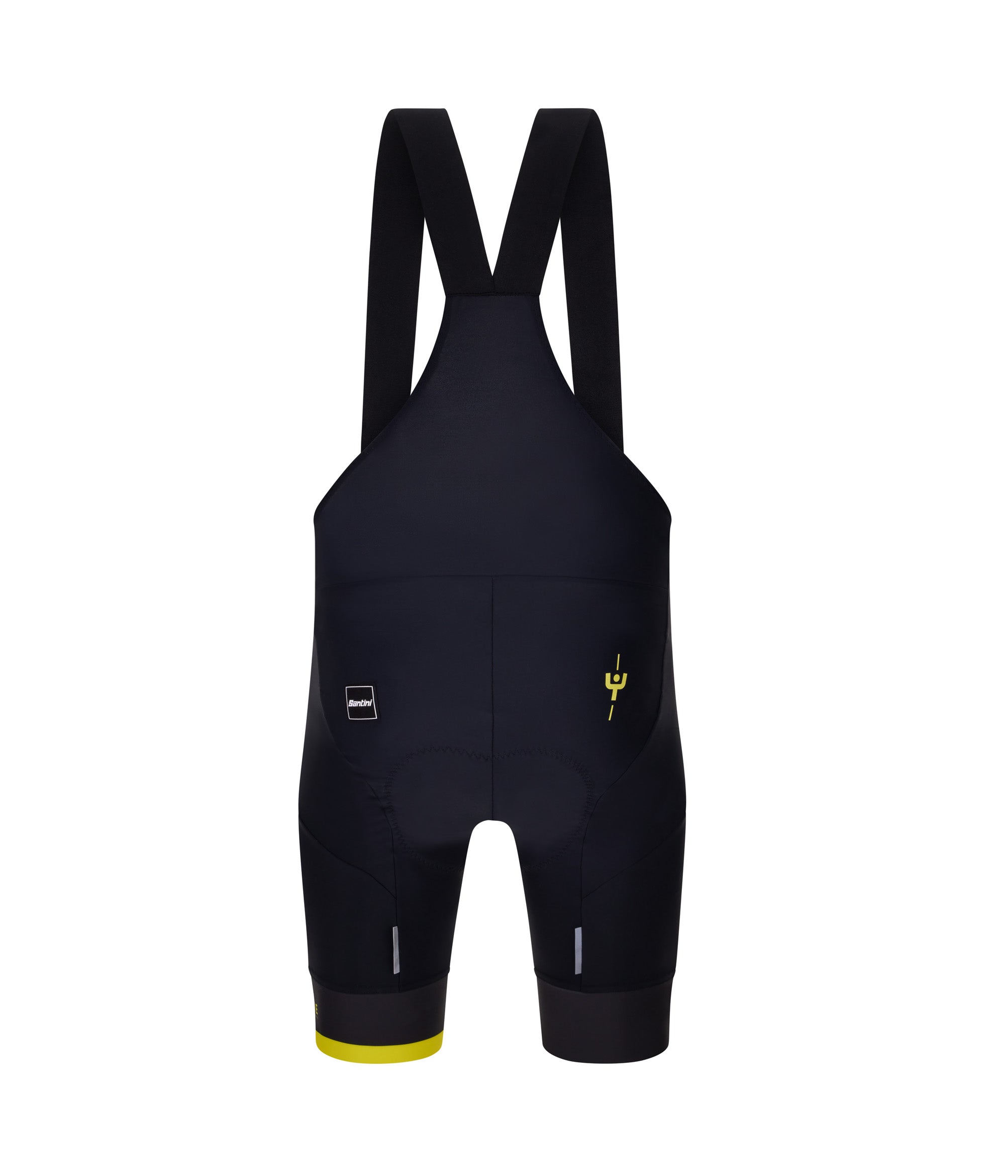 MAILLOT JAUNE COL DE LA MADELEINE BIB SHORTS – Santini premium cycling Bib Shorts in India from Cobbled Climbs