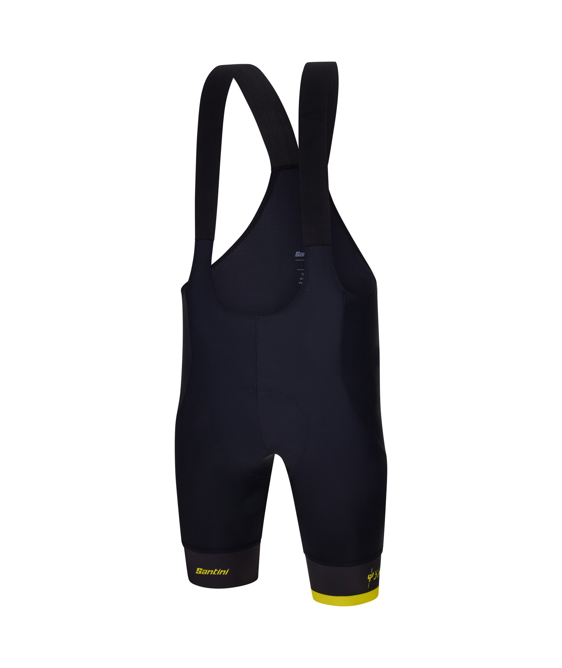 MAILLOT JAUNE COL DE LA MADELEINE BIB SHORTS – Santini premium cycling Bib Shorts in India from Cobbled Climbs