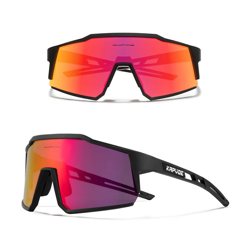 KE9022 MULTI-LENS SPORTS SUNGLASSES – KAPVOE premium cycling Sunglasses in India from Cobbled Climbs