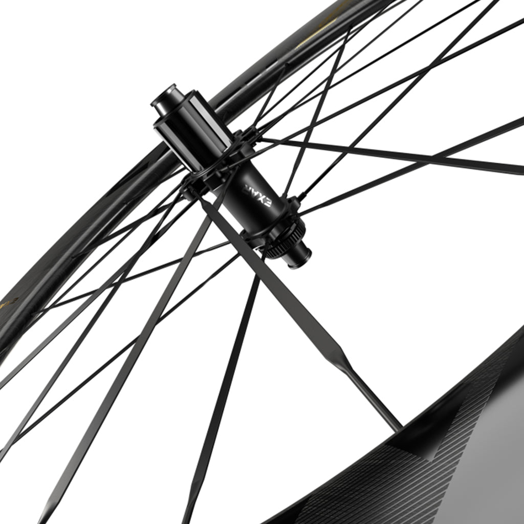Exar Ultra Carbon DISC Wheelset - Magene - Cobbled Climbs