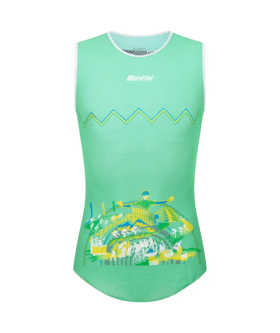 2025 UCI ROAD WORLD CHAMPIONSHIPS BASELAYER - Santini - Cobbled Climbs