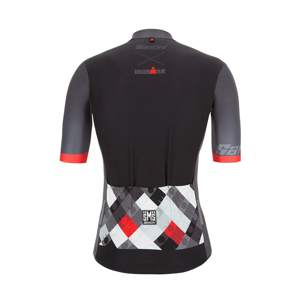 VIS IRONMAN MENS CYCLING JERSEY - Santini - Cobbled Climbs