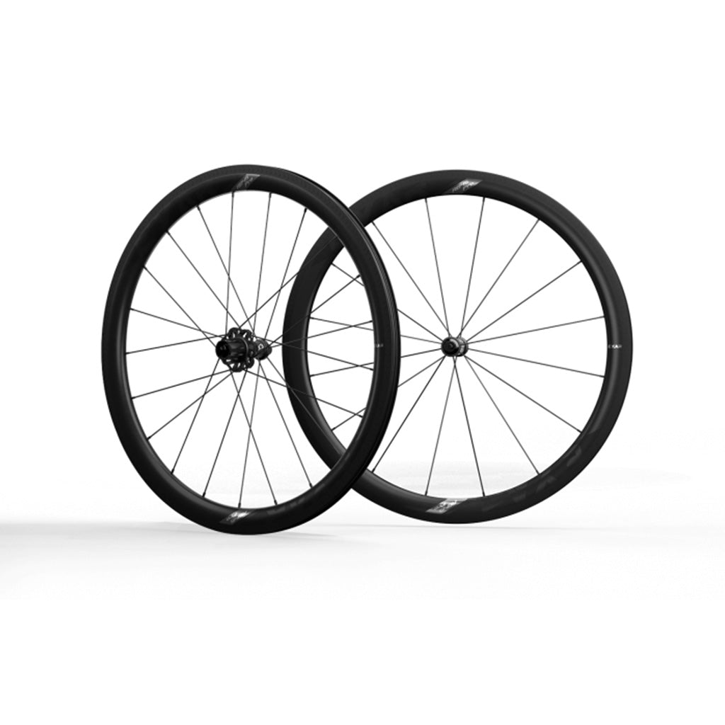 Exar PRO Carbon RIM Brake Wheelset - Magene - Cobbled Climbs