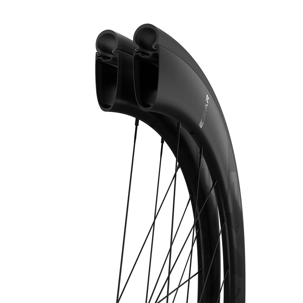 Exar PRO Carbon RIM Brake Wheelset - Magene - Cobbled Climbs