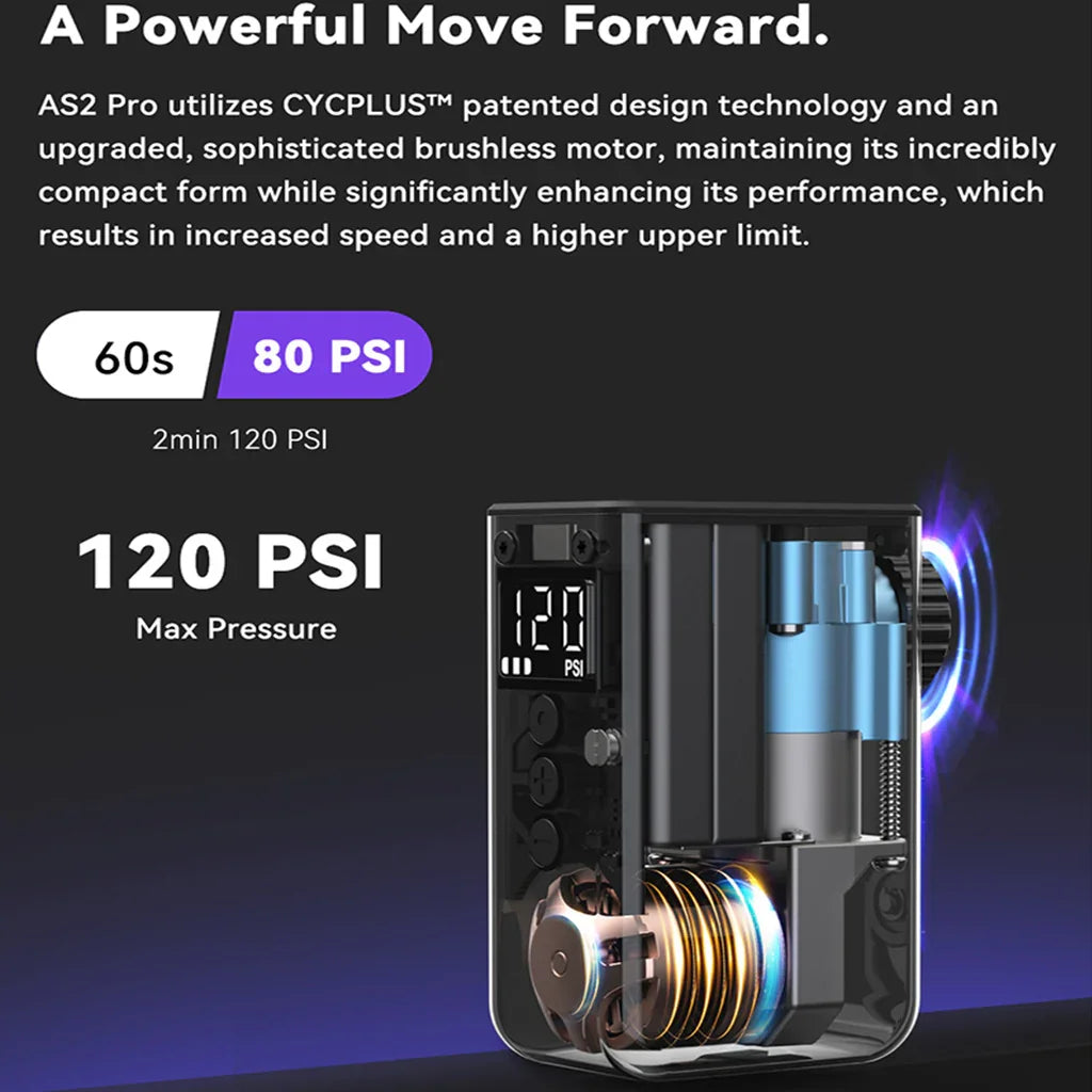 AS2 PRO MINI E-PUMP - Cycplus - Cobbled Climbs