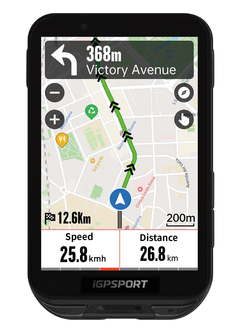IGS800 BIKE COMPUTER - iGPSPORT - Cobbled Climbs