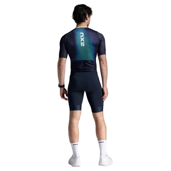 AERO HEX SLEEVED TRISUIT – 2XU premium cycling Tri Suits in India from Cobbled Climbs