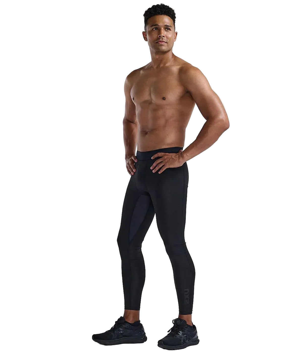 Base Layer Mens Compression Tights - 2XU - Cobbled Climbs