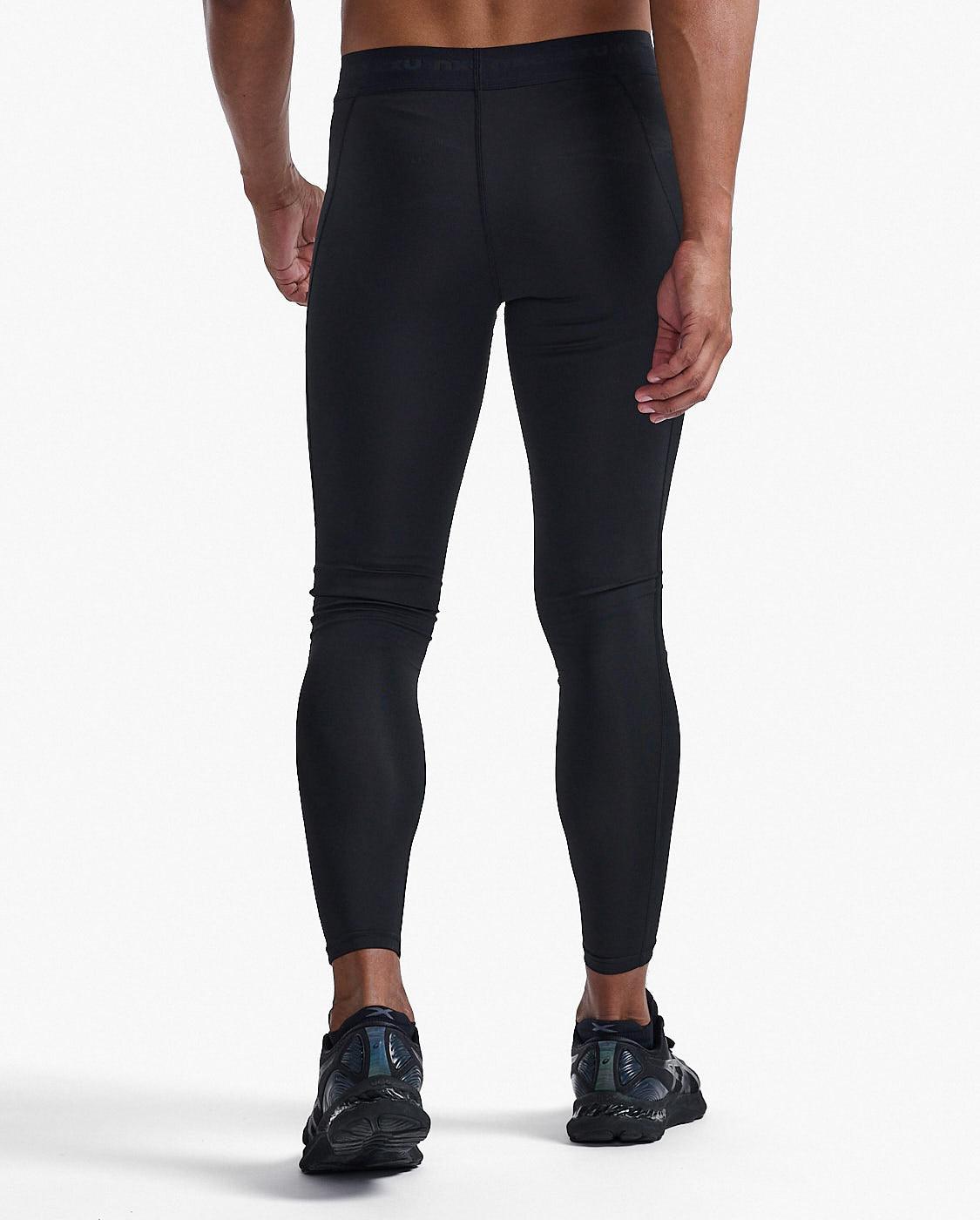 2XU Base Layer Compression Men's Cycling Tights (Black/Nero) - BUMSONTHESADDLE
