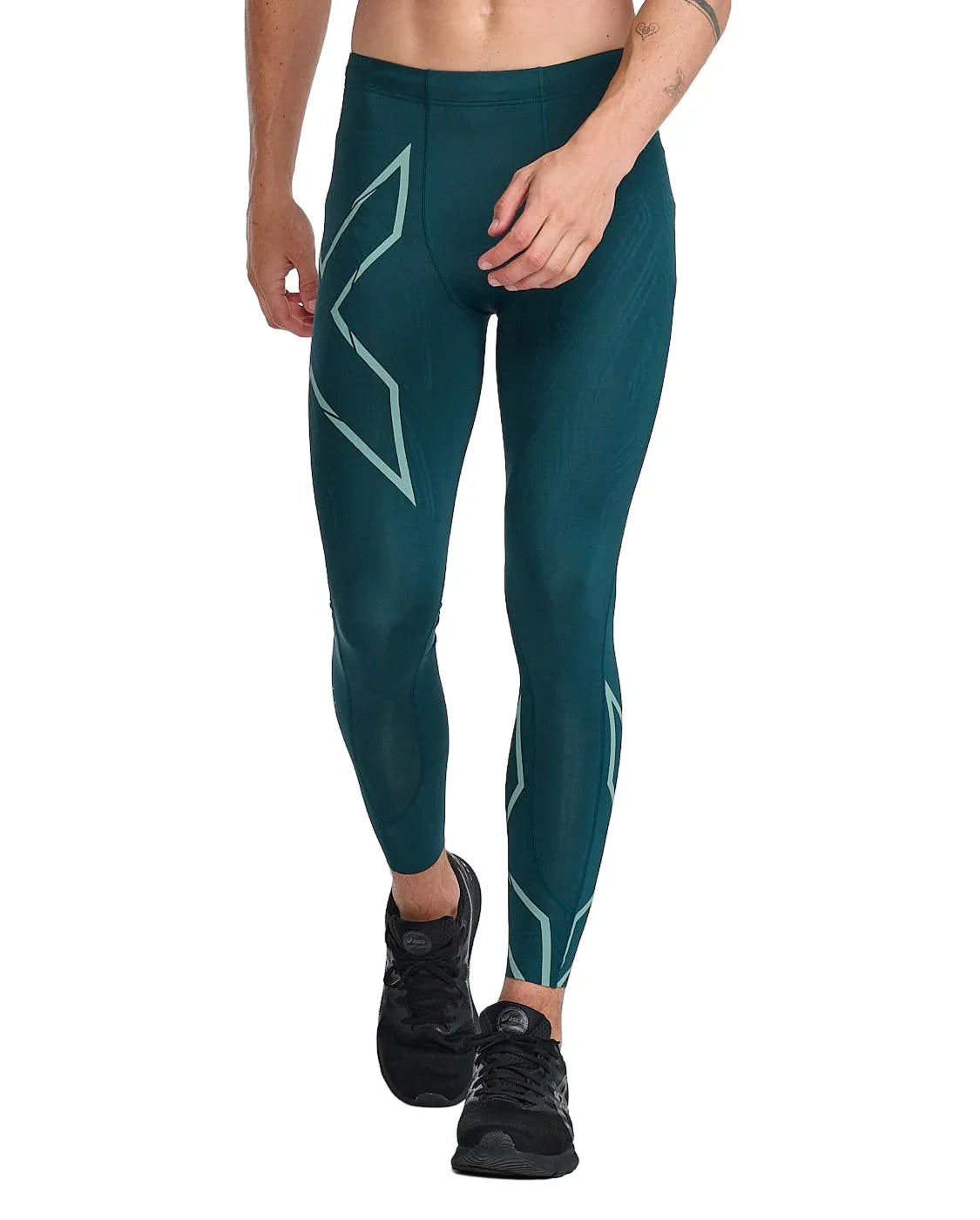 LIGHT SPEED COMPRESSION TIGHTS - 2XU - Cobbled Climbs