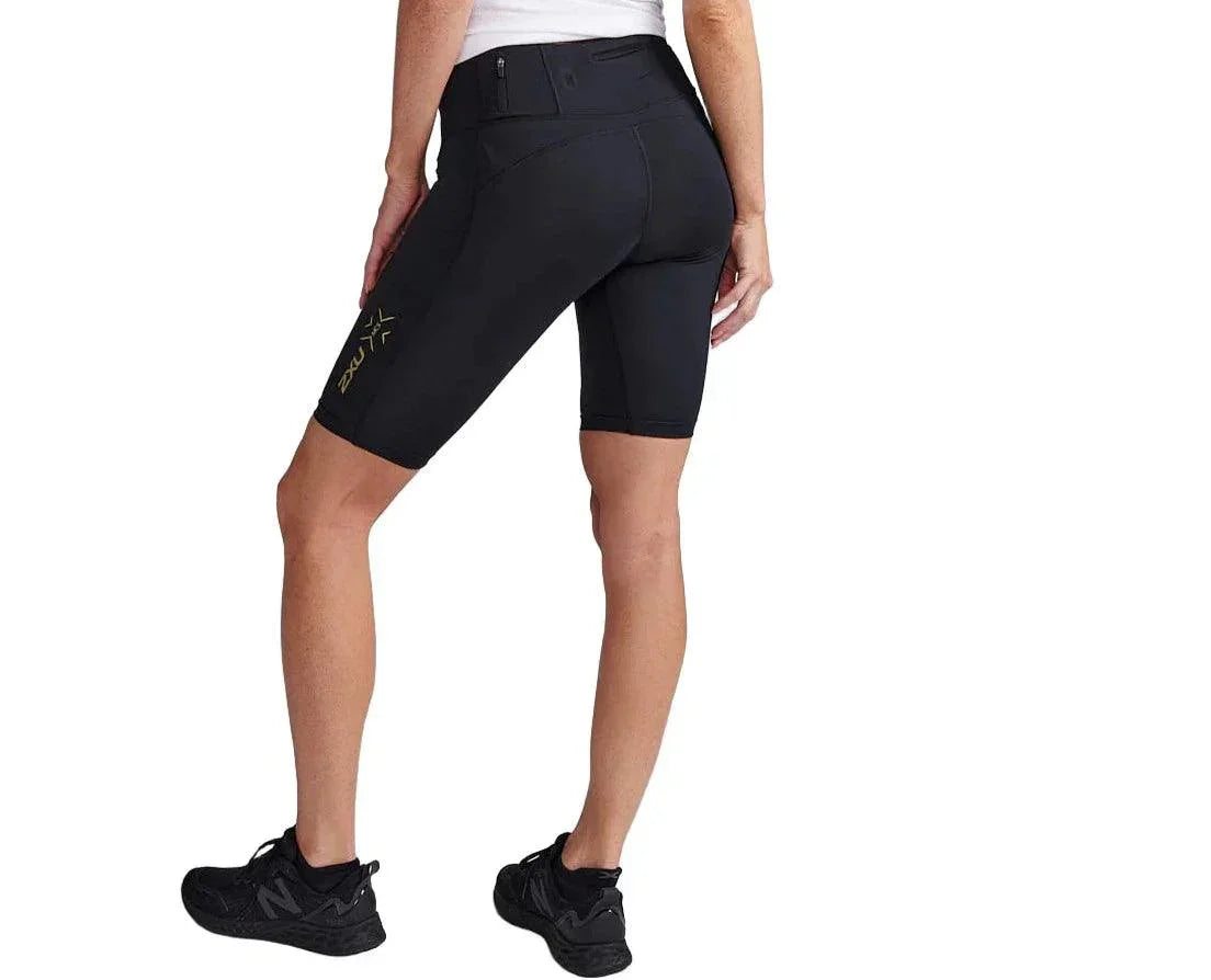 LIGHT SPEED MID-RISE WOMENS COMPRESSION SHORTS - 2XU - Cobbled Climbs