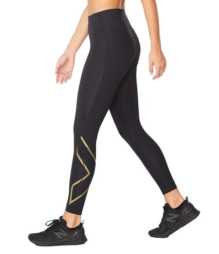 MCS X TRAIN MID RISE WOMENS COMPRESSION TIGHTS - 2XU - Cobbled Climbs
