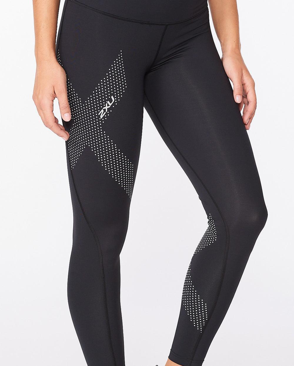 MOTION MID-RISE WOMENS COMPRESSION TIGHTS - 2XU - Cobbled Climbs