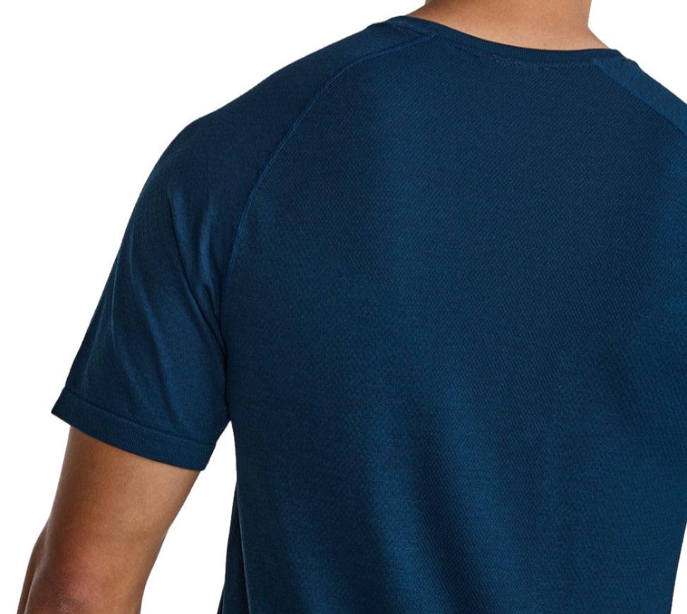 2XU Motion Tech Tee Men's T-Shirt (Motion/Midnight) - BUMSONTHESADDLE