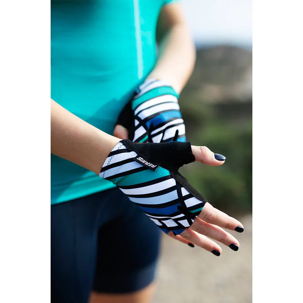 RAGGIO UNISEX CYCLING GLOVES - Santini - Cobbled Climbs
