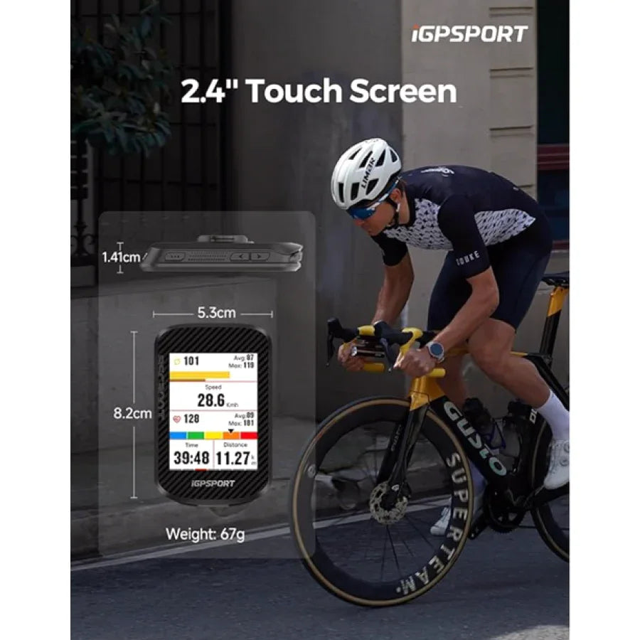 Bsc300t Bike Computer - iGPSPORT - Cobbled Climbs