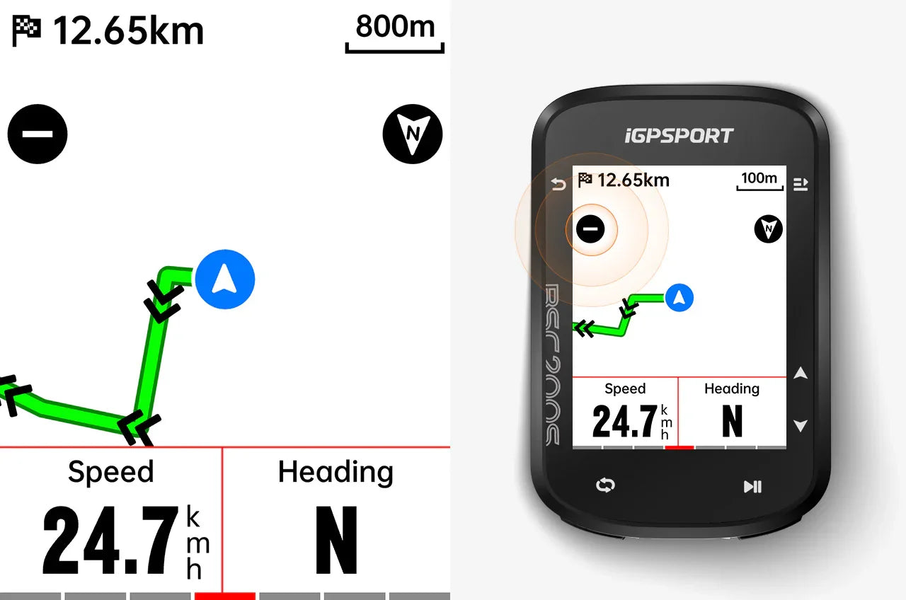 Bsc200s Bike Computer - iGPSPORT - Cobbled Climbs