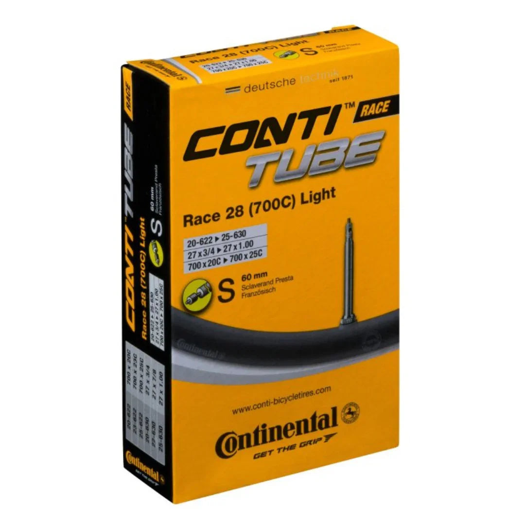 RACE 700X20-25C PRESTA TUBE - Continental - Cobbled Climbs