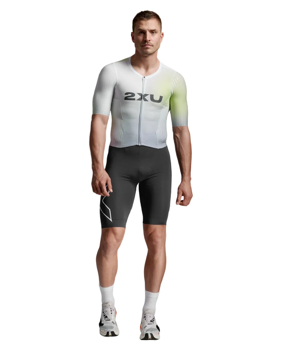 Light Speed React Sleeved Trisuit - 2XU - Cobbled Climbs