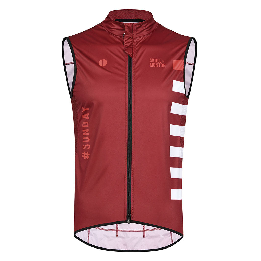 Sunday Windproof Mens Gilet | Monton | Cobbled Climbs