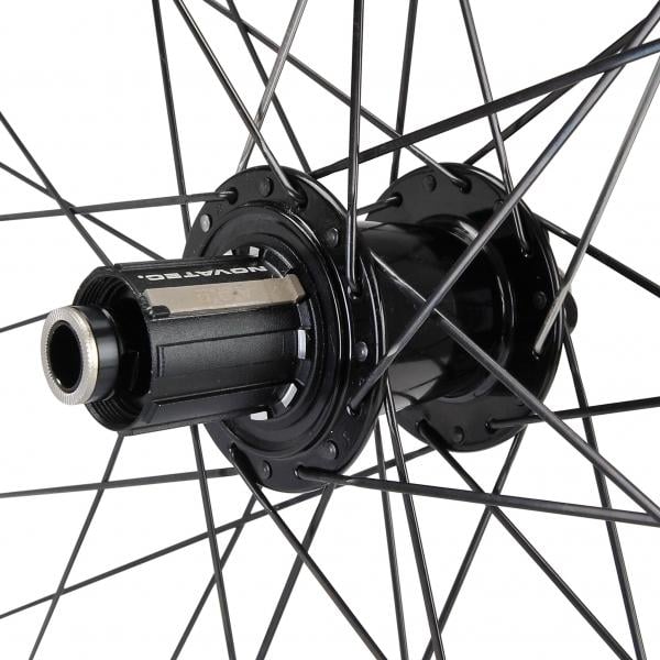 Novatec Factor 129 Tubeless Disc Brake Wheel (Black) – Novatec premium cycling Wheels in India from Cobbled Climbs