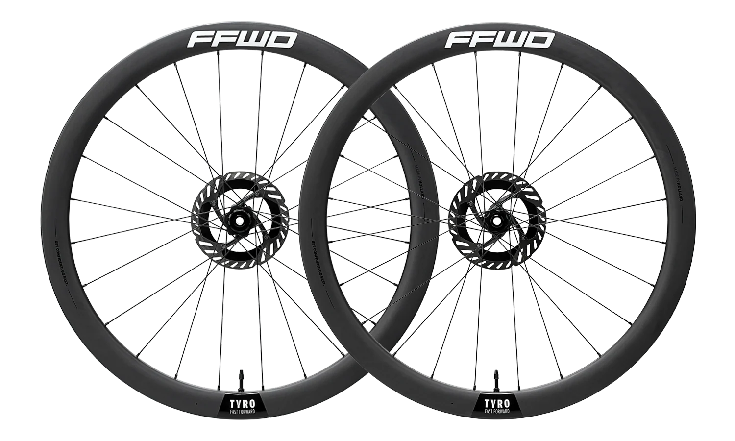 Tyro 45 DISC Brake Wheelset - Fast Forward - Cobbled Climbs