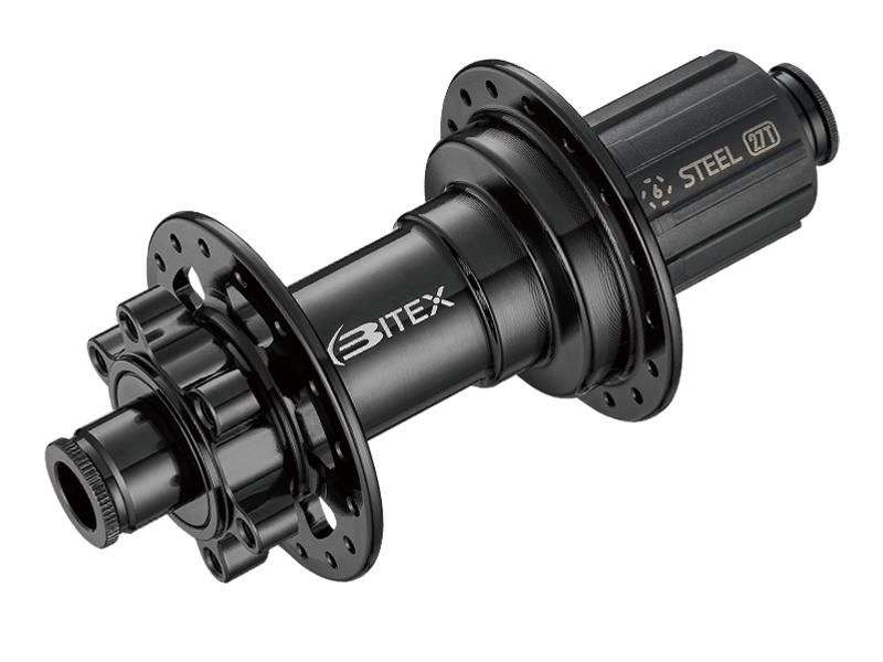 Bx217r 10x141mm Quick Release DISC Brake Rear Hub - Bitex - Cobbled Climbs