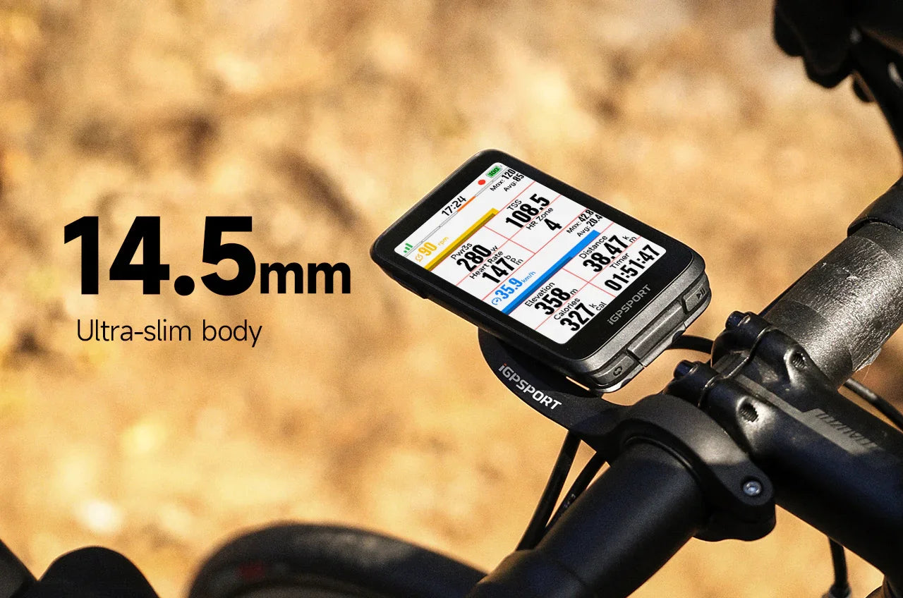 BINAVI BIKE COMPUTER - iGPSPORT - Cobbled Climbs