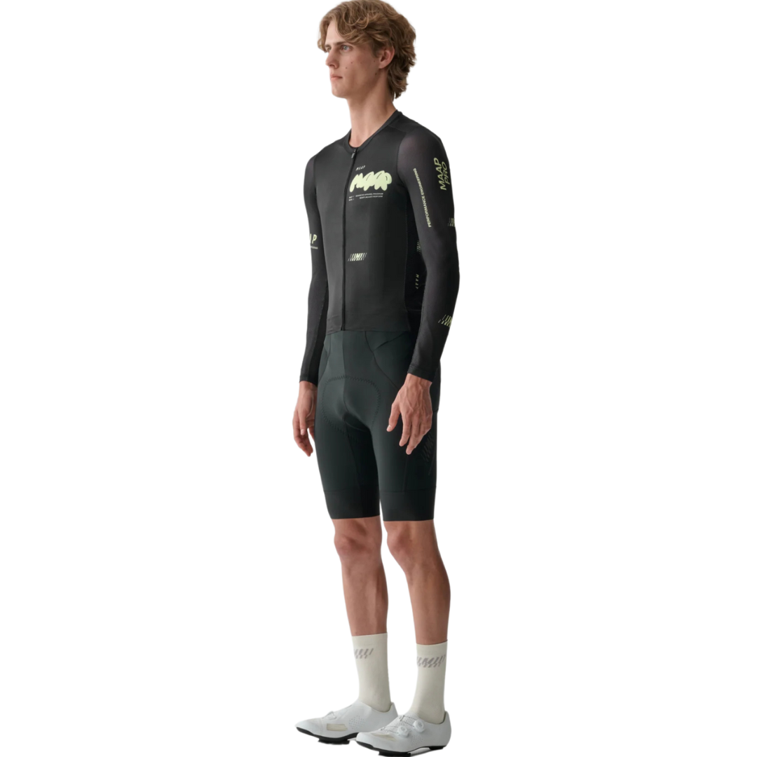 AERATE TEAM MEN'S BIB EVO CARGO – Maap premium cycling Bib Shorts in India from Cobbled Climbs