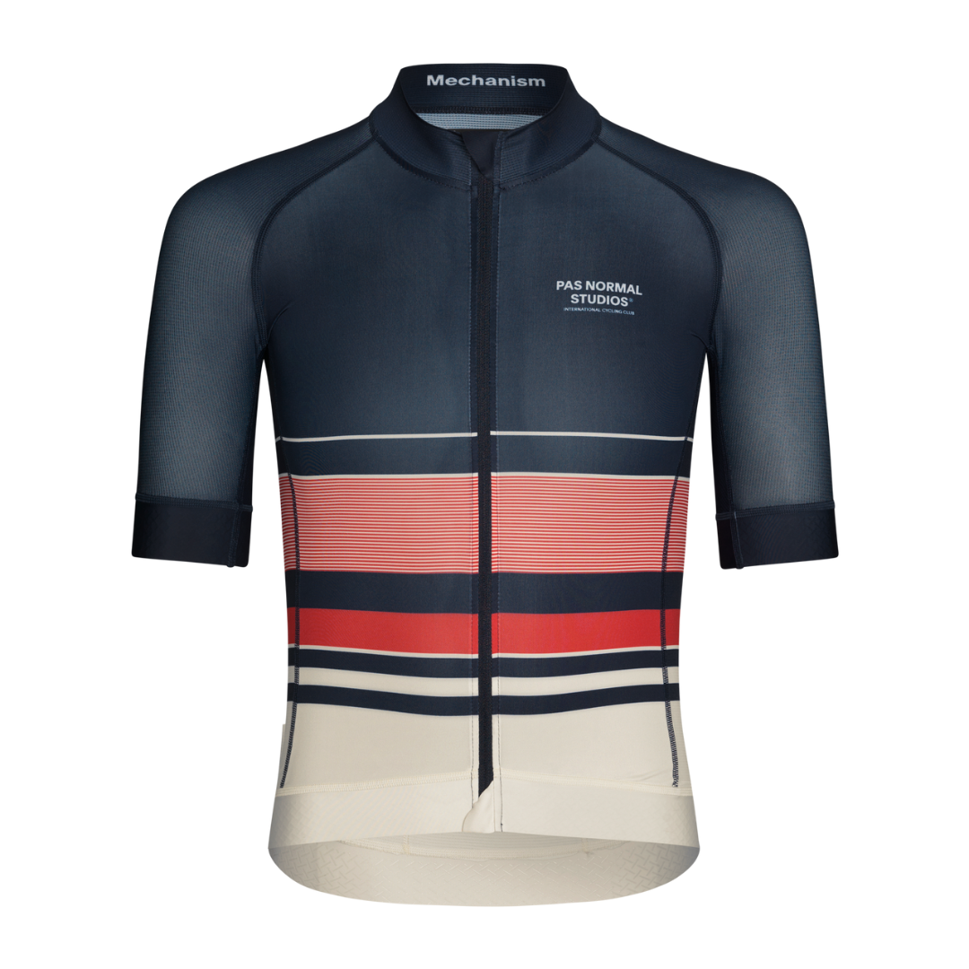 MEN'S MECHANISM LATE DROP JERSEY – Pas Normal Studios premium cycling Jerseys in India from Cobbled Climbs
