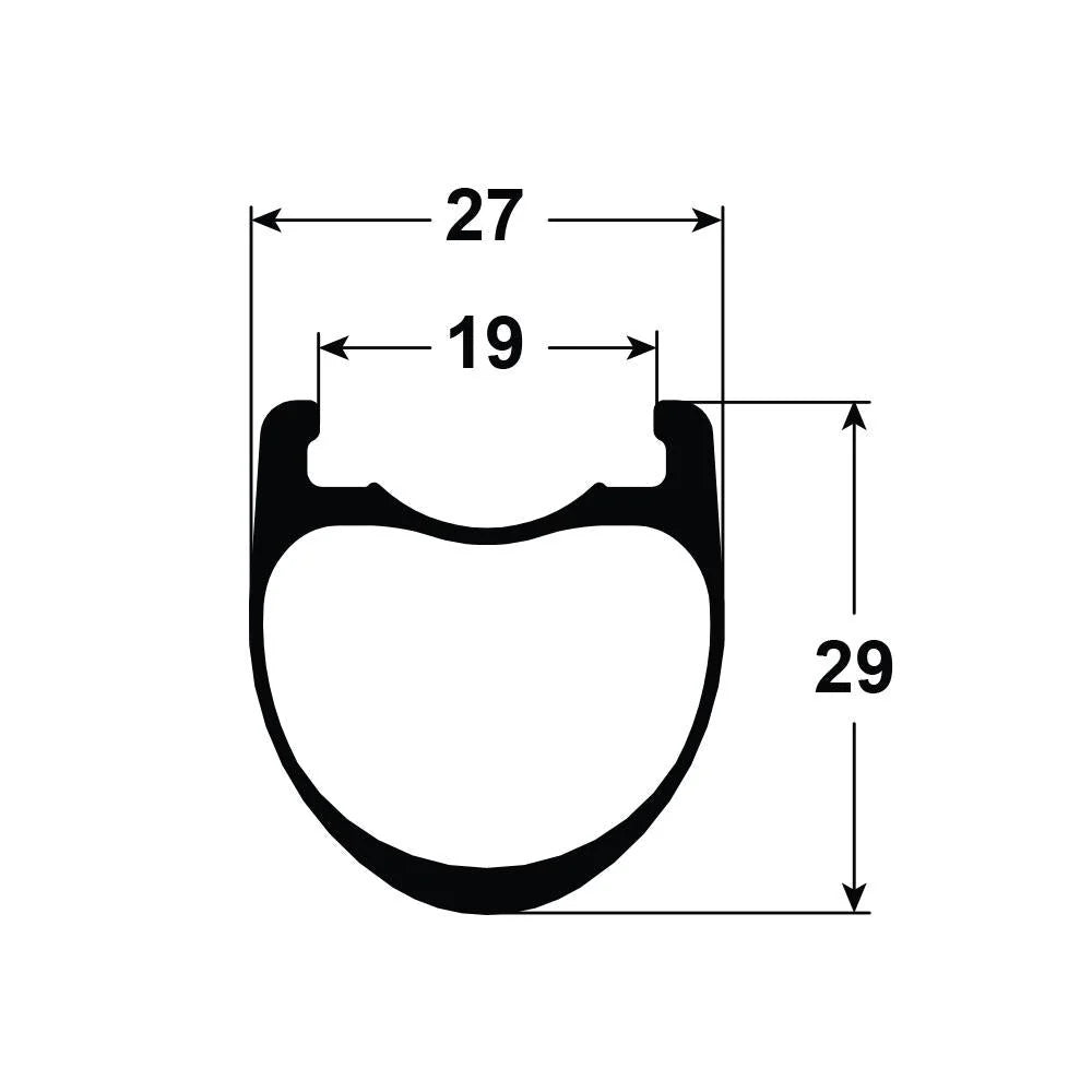AR 29 X Rim Brake Wheelset