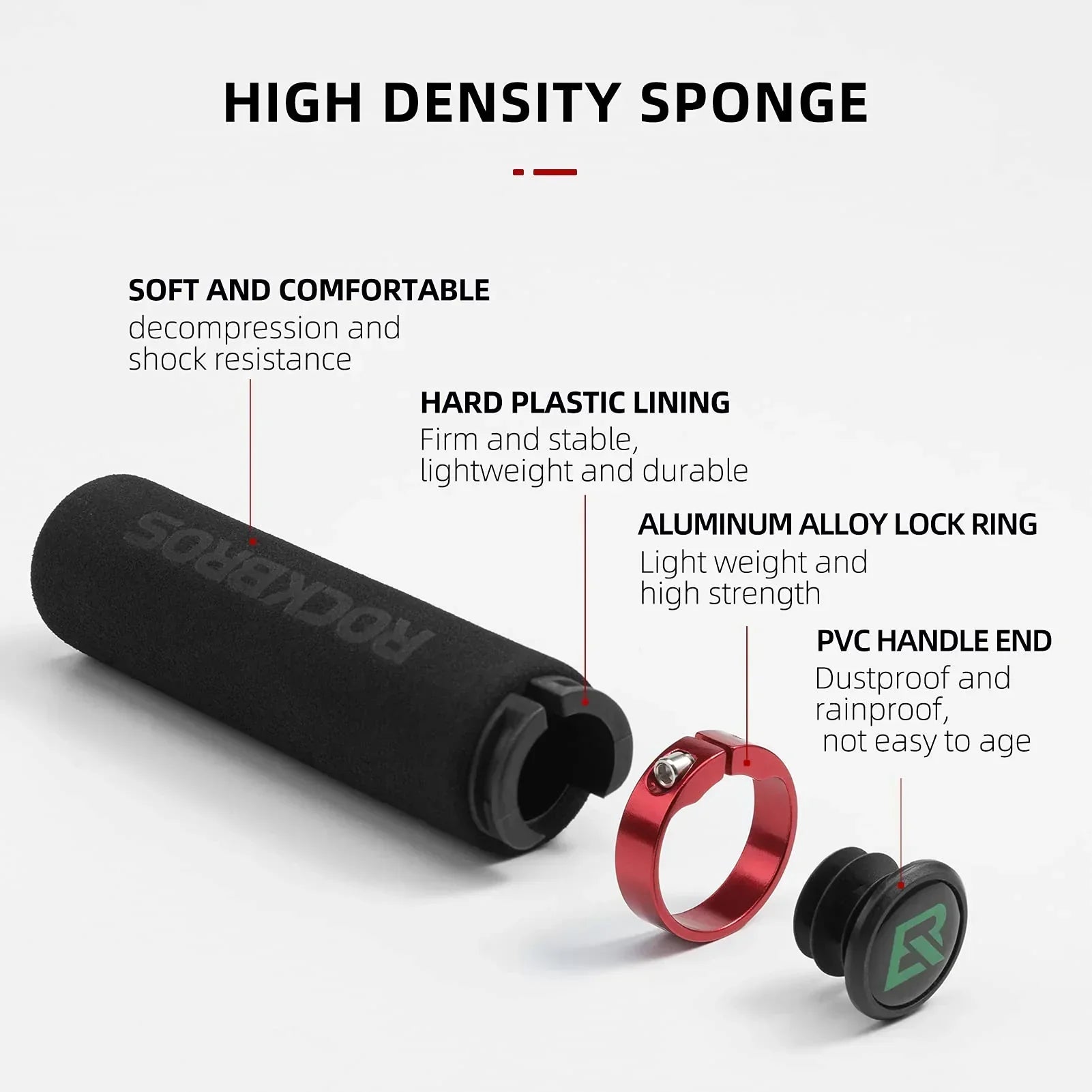 HANDLEBAR GRIPS - Rockbros - Cobbled Climbs