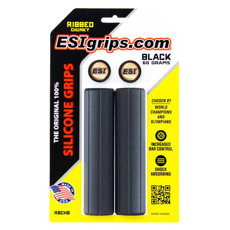 Ribbed Chunky Bicycle Grips | ESI Grips | Cobbled Climbs