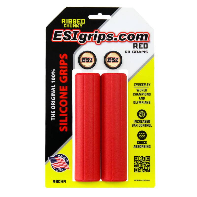 Ribbed Chunky Bicycle Grips | ESI Grips | Cobbled Climbs – view 4