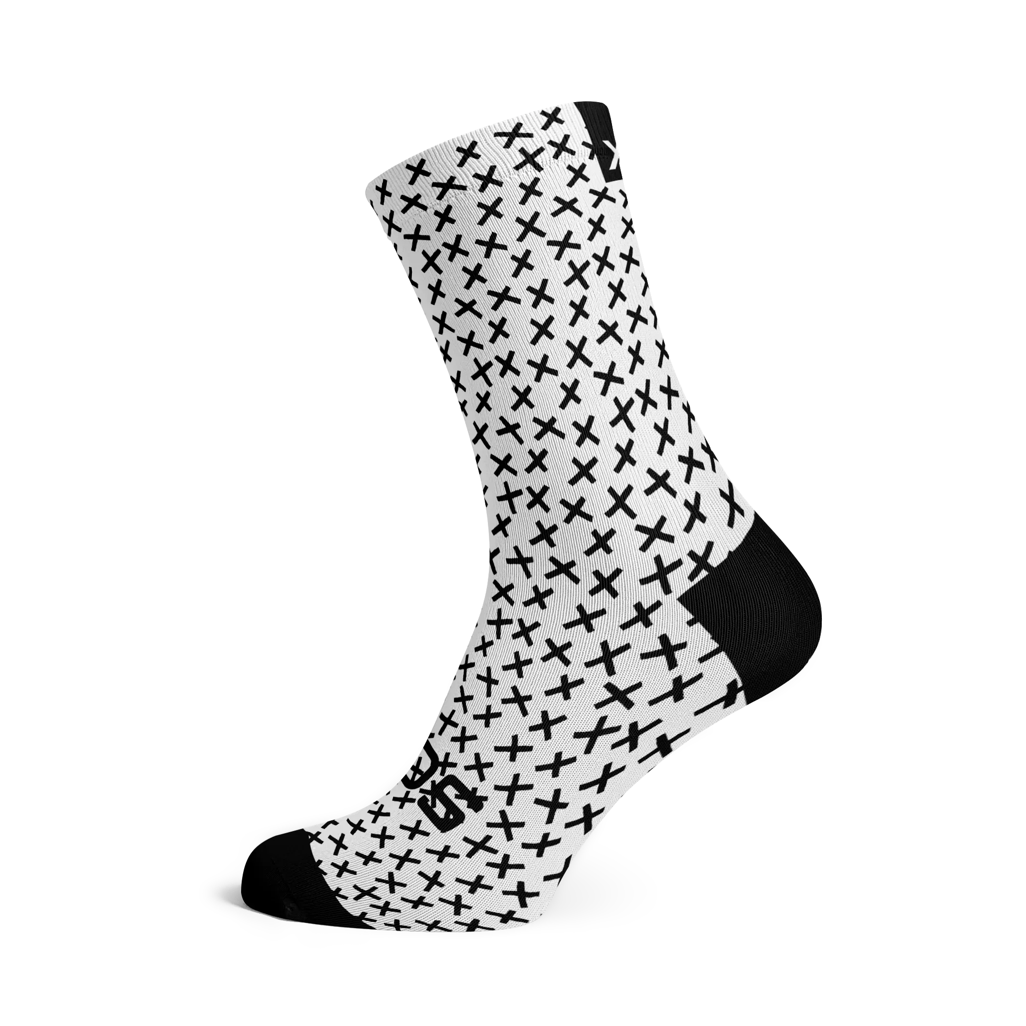 Monochrome Crew Socks | Sox Footwear | Cobbled Climbs