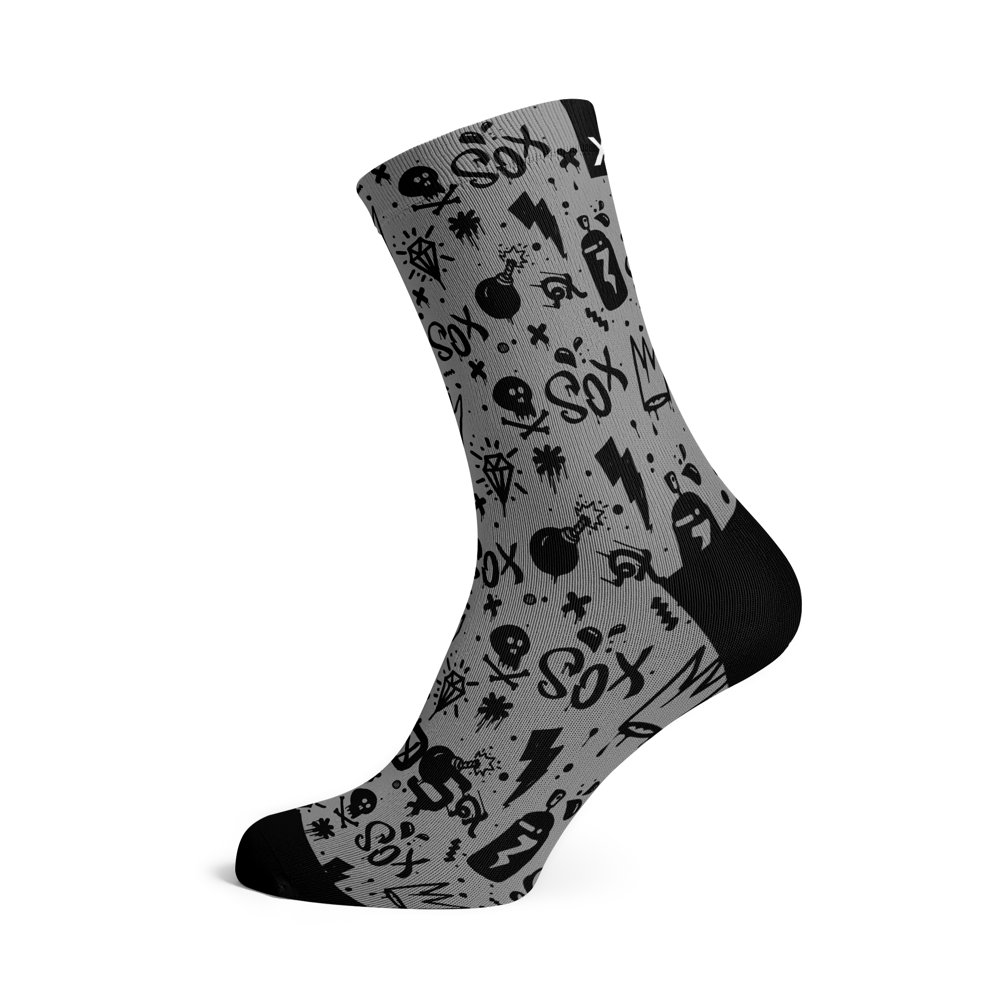 MONOCHROME CREW SOCKS