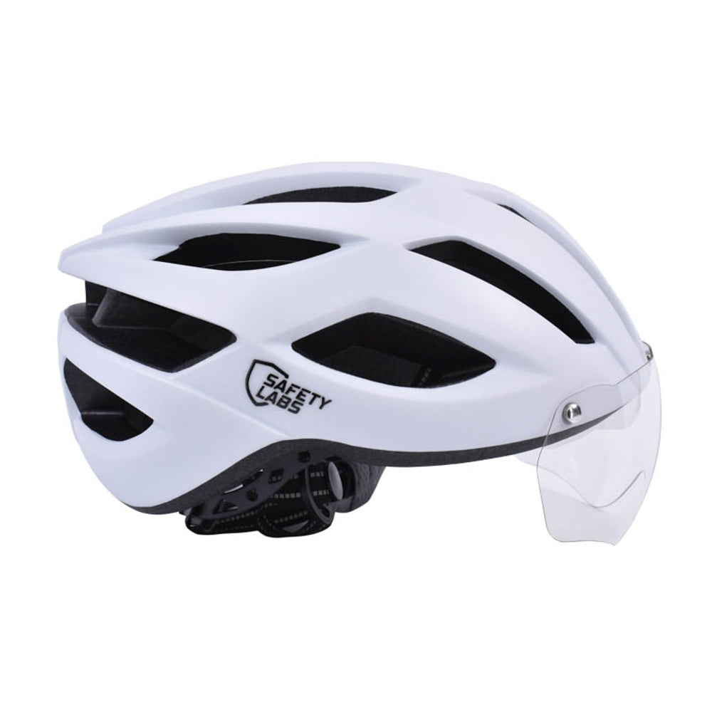 Safety Labs Expedo Road Cycling Helmet (Matte White) – Safety Labs premium cycling Helmets in India from Cobbled Climbs