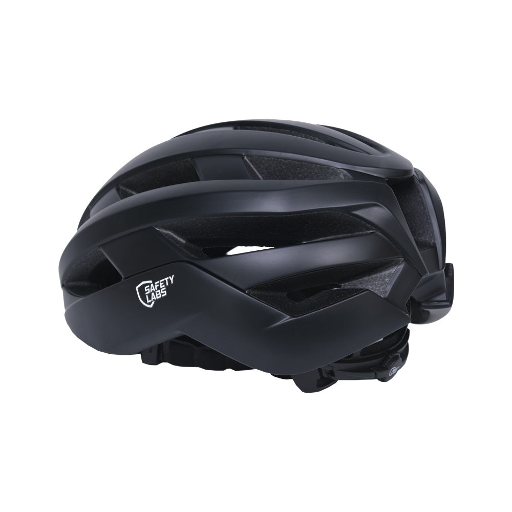 Safety Labs Eros 2.0 Road Cycling Helmet (Matt Black) – Safety Labs premium cycling Helmets in India from Cobbled Climbs