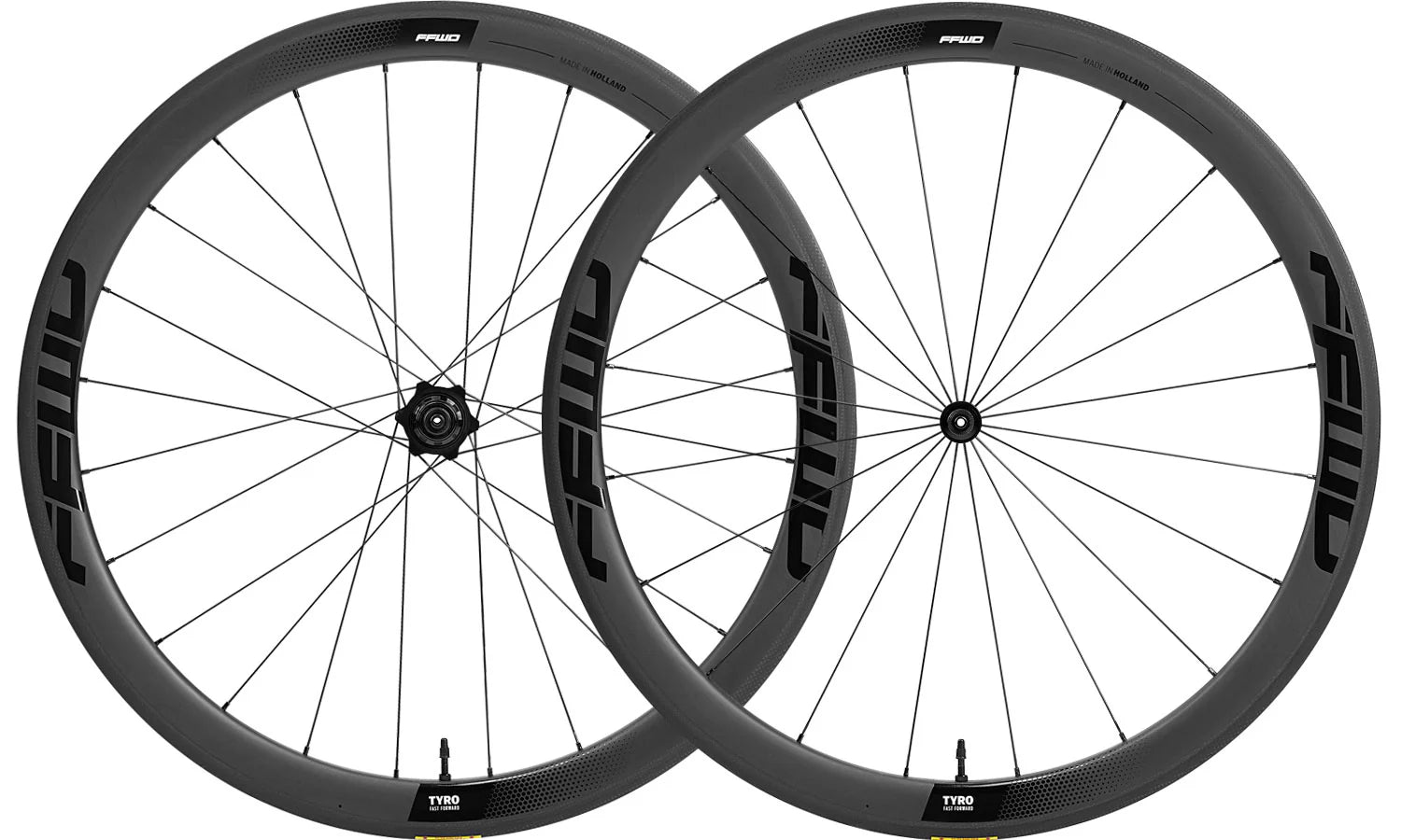 Tyro 45 RIM Brake Wheelset - Fast Forward - Cobbled Climbs