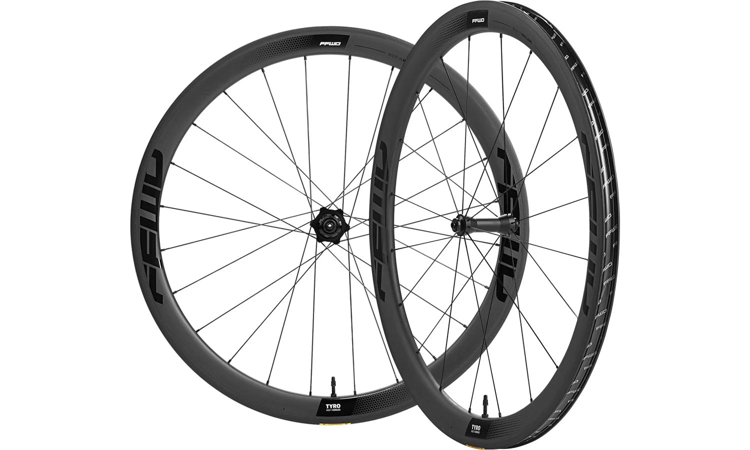Tyro 45 RIM Brake Wheelset - Fast Forward - Cobbled Climbs