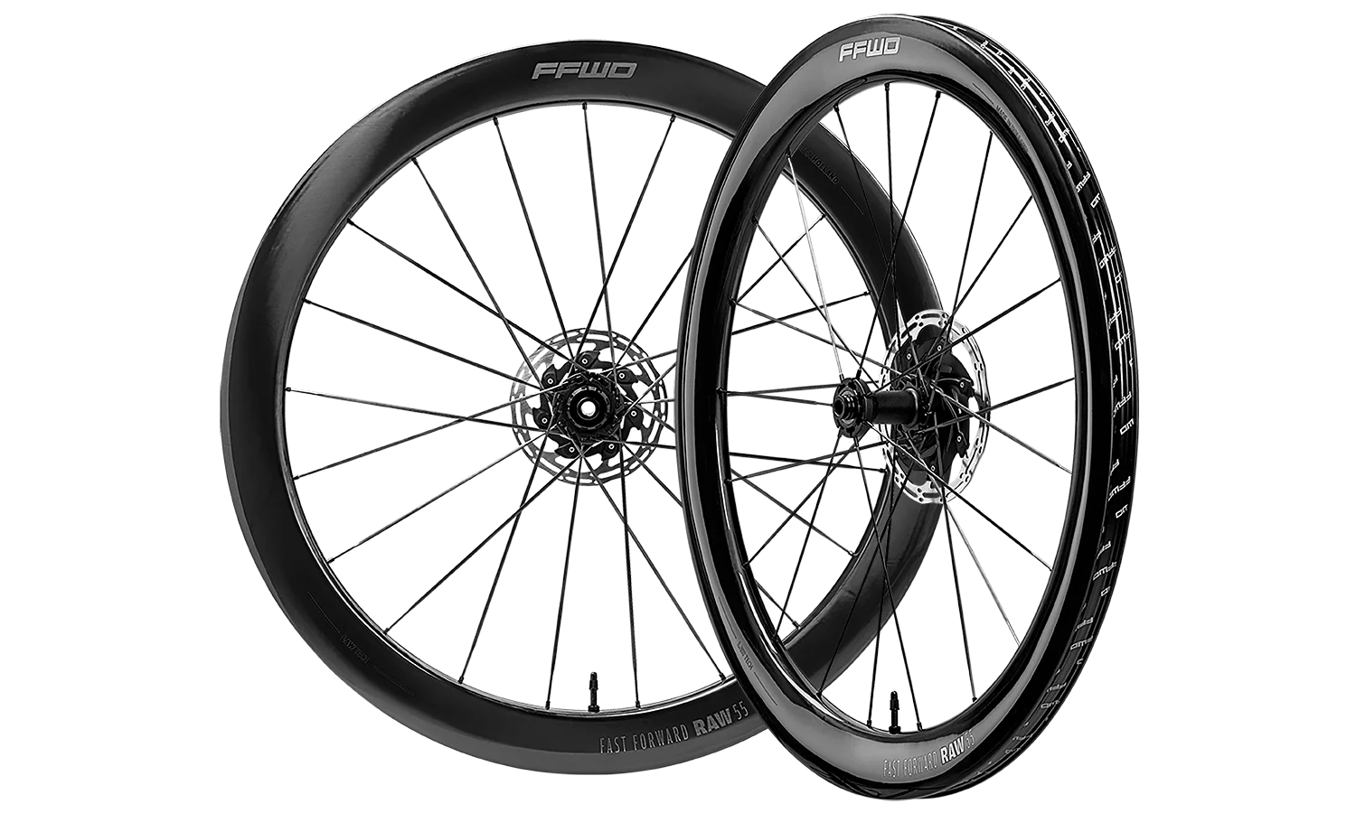 Raw 55 DISC Brake Wheelset - Fast Forward - Cobbled Climbs